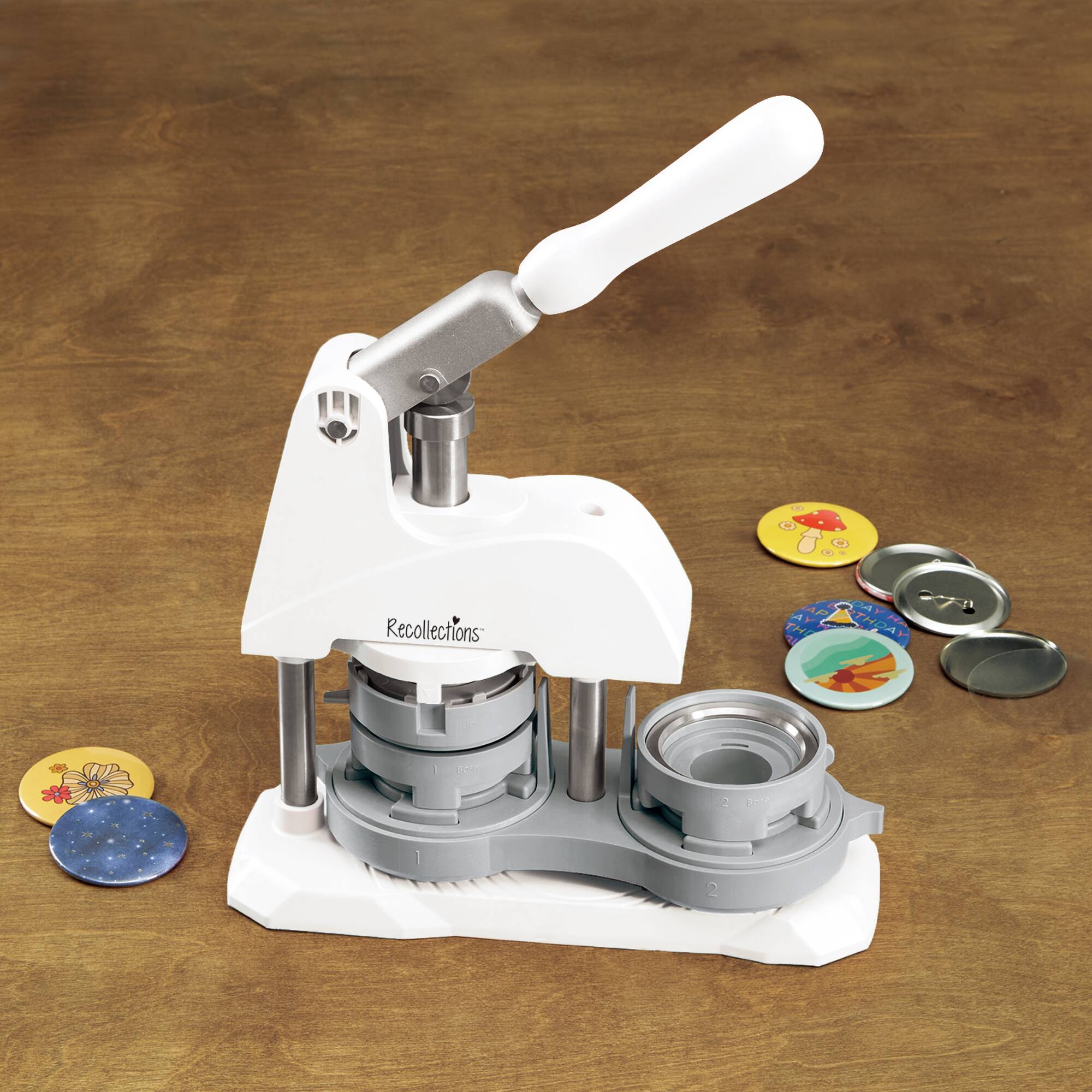 4 Pack: Button Maker Kit by Recollections™
